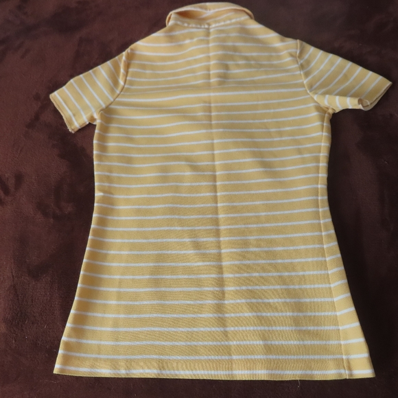 vintage rare 50s 60s miss pat striped polo shirt runs small no size - Picture 4 of 6